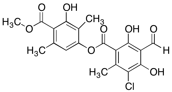 Chloratranorin - Chemical structure and product image