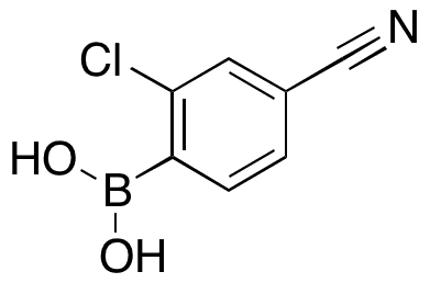 (2-Chloro-4-cyanophenyl)boronic Acid - Chemical structure and product image