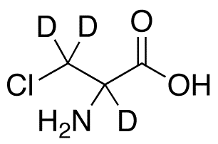 Beta-Chloro-DL-alanine-d3 - Chemical structure and product image