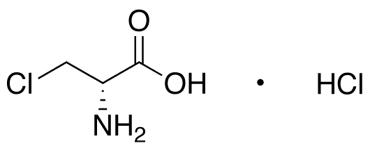beta-Chloro-D-alanine Hydrochloride - Chemical structure and product image