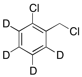 2-Chlorobenzyl-3,4,5,6-d4 Chloride - Chemical structure and product image