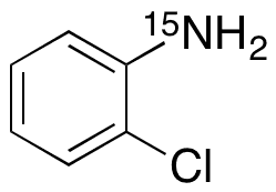 2-Chloroaniline-15N - Chemical structure and product image