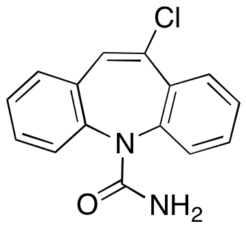 10-Chloro Carbamazepine - Chemical structure and product image