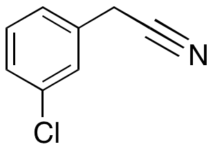 3-Chlorobenzyl Cyanide - Chemical structure and product image