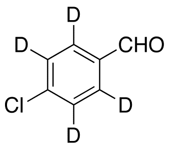 4-Chlorobenzaldehyde-2,3,5,6-d4 - Chemical structure and product image