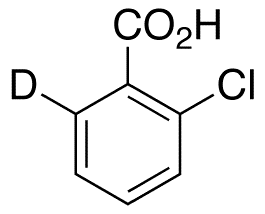 2-Chlorobenzoic Acid-d1 - Chemical structure and product image