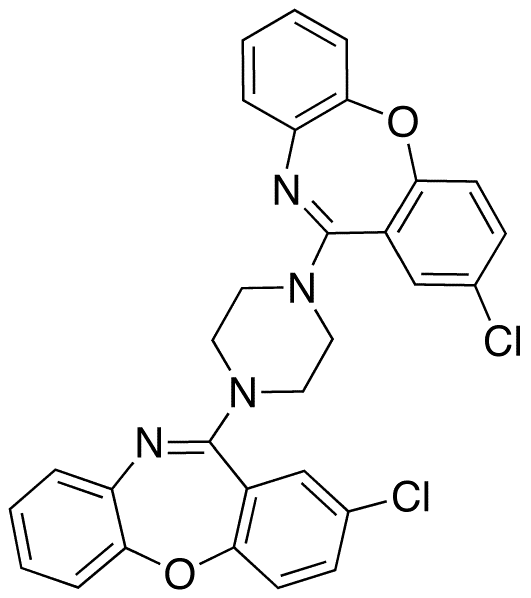 N-2-Chlorobenz-[b,f][1,4]oxazepine-11-yl Amoxapine - Chemical structure and product image