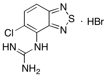 1-(5-Chlorobenzo[c][1,2,5]thiadiazol-4-yl)guanidine Hydrobromide - Chemical structure and product image