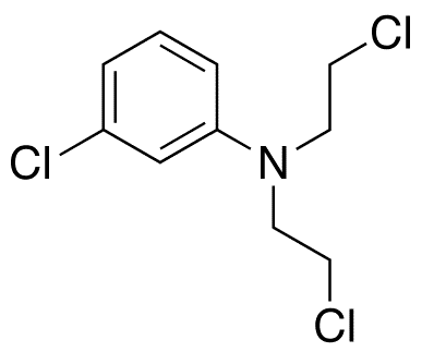 3-Chloro-N,N-bis(2-chloroethyl)benzenamine - Chemical structure and product image