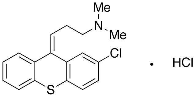 Chlorprothixene Hydrochloride - Chemical structure and product image