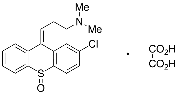 Chlorprothixene Sulfoxide Oxalate - Chemical structure and product image