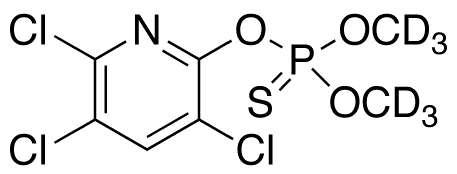 Chlorpyriphos-methyl-d6 - Chemical structure and product image