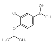 3-Chloro-4-isopropoxyphenylboronic acid - Chemical structure and product image