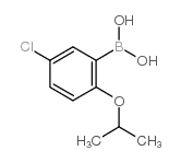 5-Chloro-2-isopropoxyphenylboronic acid - Chemical structure and product image