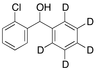 2-Chlorobenzhydrol-d5 - Chemical structure and product image