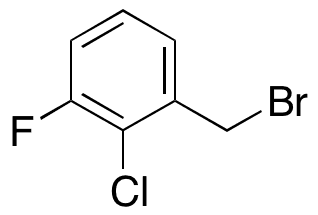 2-Chloro-3-fluorobenzyl Bromide - Chemical structure and product image