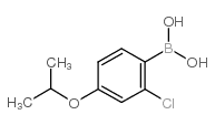 2-Chloro-4-isoproproxyphenylboronic acid - Chemical structure and product image