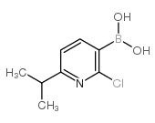 2-Chloro-6-isopropylpyridine-3-boronic Acid - Chemical structure and product image