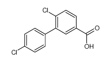 4-Chloro-3-(4-chlorophenyl)benzoic acid - Chemical structure and product image