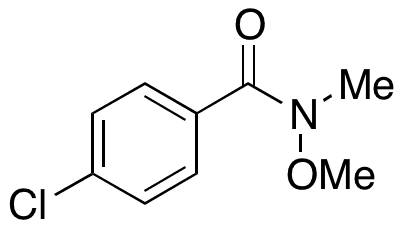 N-Methoxy-N-methyl-4-chlorobenzamide - Chemical structure and product image
