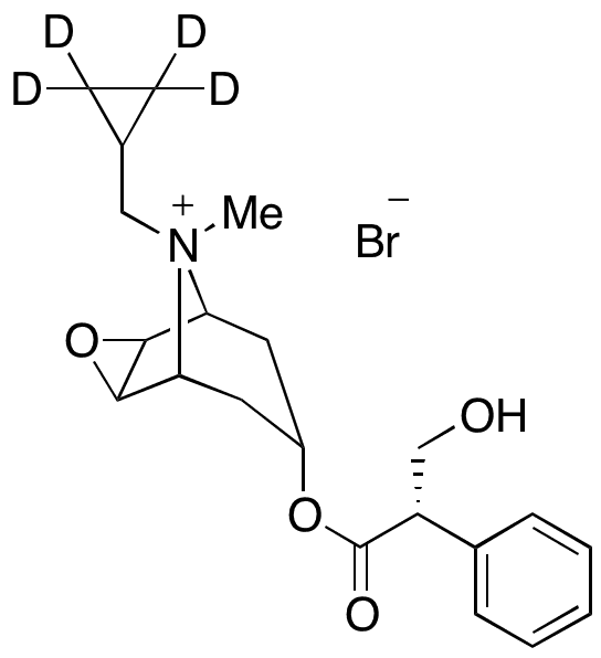 Cimetropium Bromide-d4 - Chemical structure and product image