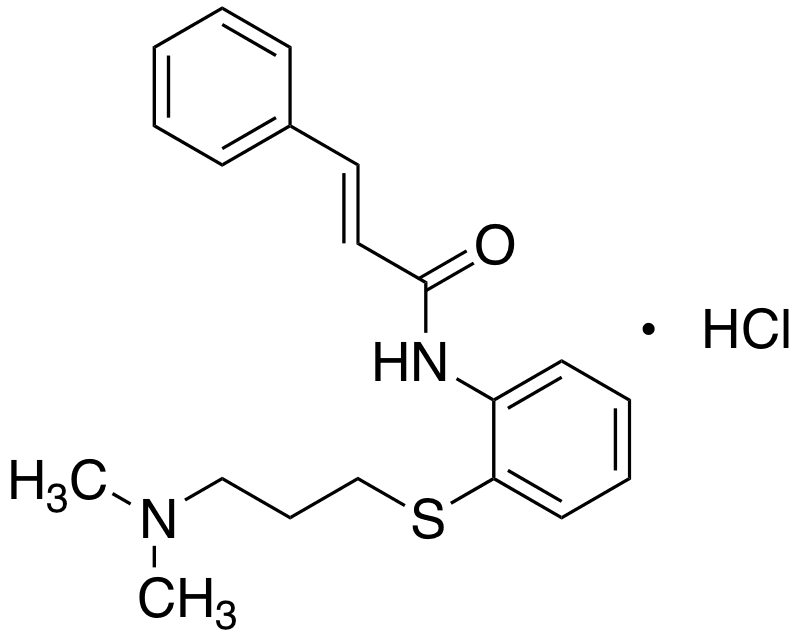 Cinanserin Hydrochloride - Chemical structure and product image