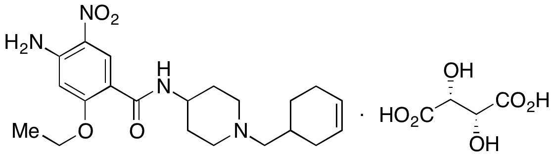 Cinitapride Tartrate - Chemical structure and product image