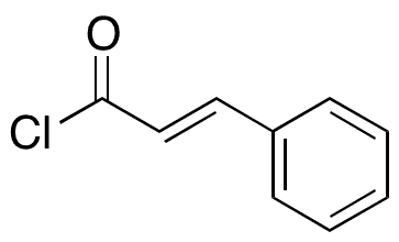 (E)-Cinnamoyl Chloride - Chemical structure and product image