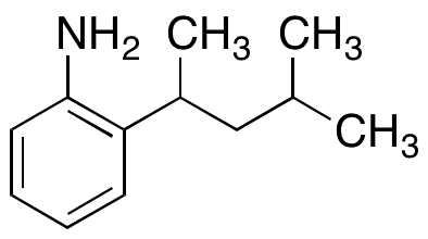 2-(1,3-Dimethylbutyl)benzenamine - Chemical structure and product image