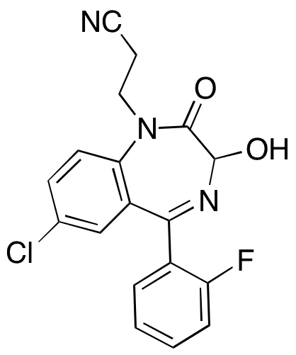 Cinolazepam - Chemical structure and product image