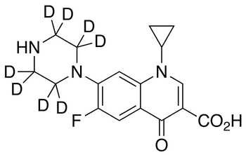 Ciprofloxacin-d8 - Chemical structure and product image