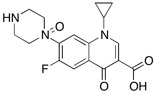 Ciprofloxacin N-Oxide - Chemical structure and product image