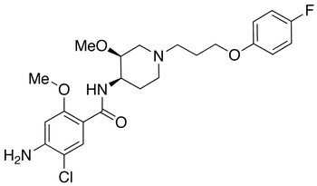 Cisapride - Chemical structure and product image