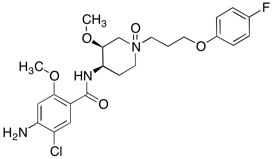 Cisapride N-Oxide - Chemical structure and product image
