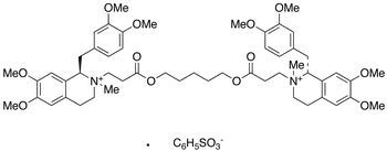 Cisatracurium Besylate (~90%) - Chemical structure and product image