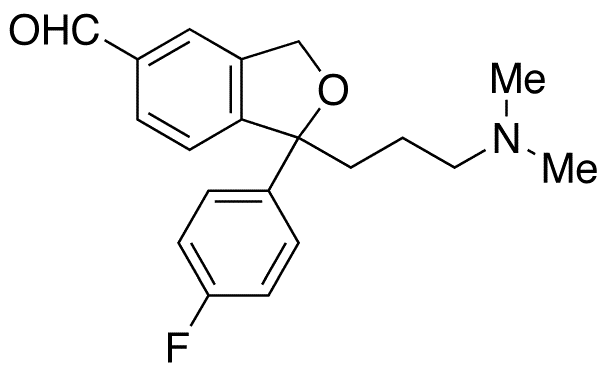 Citalopram Carboxaldehyde - Chemical structure and product image