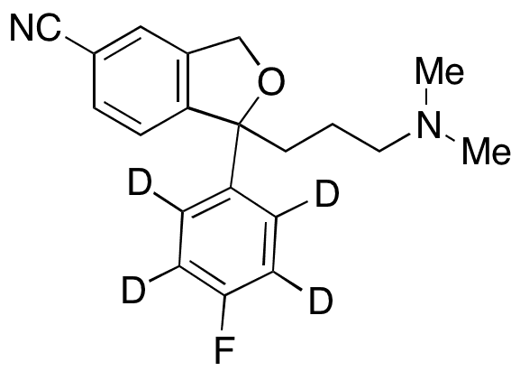 Citalopram-d4 - Chemical structure and product image