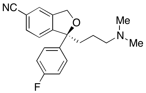 (S)-Citalopram - Chemical structure and product image