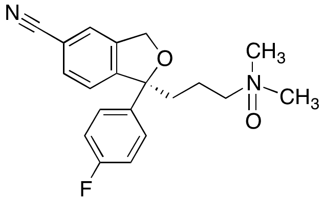 (S)-Citalopram N-Oxide - Chemical structure and product image