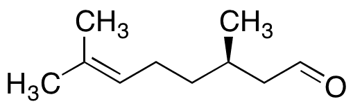 (+)-Citronellal - Chemical structure and product image