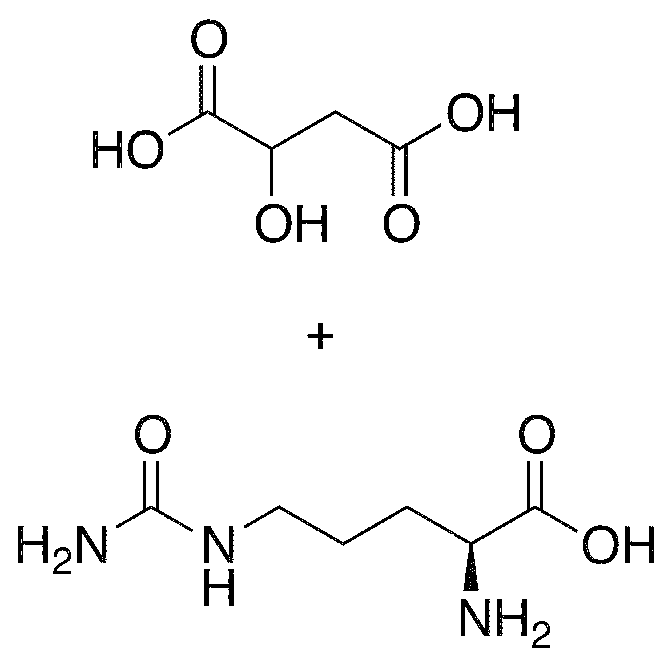 L-Citrulline DL-Malate - Chemical structure and product image