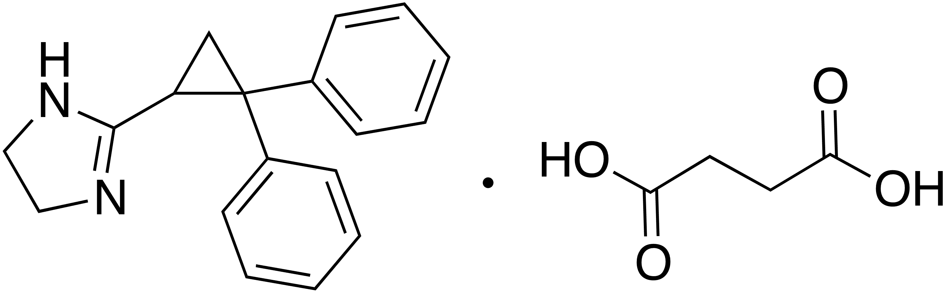Cibenzoline Succinate - Chemical structure and product image