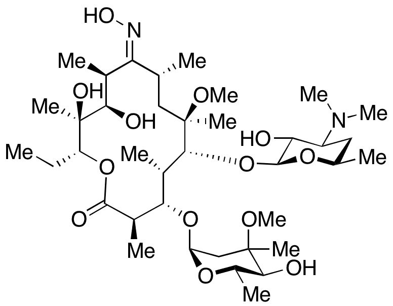 Clarithromycin (9Z)-Oxime - Chemical structure and product image