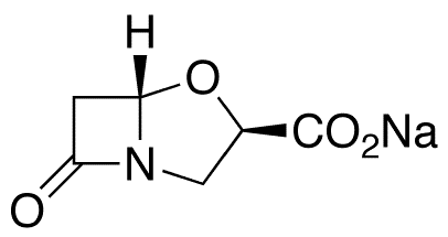 rac Clavam-2-carboxylic Acid Sodium Salt - Chemical structure and product image