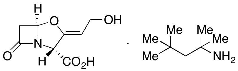 Clavulanic Acid 2-Amino-2,4,4-trimethylpentane Salt - Chemical structure and product image