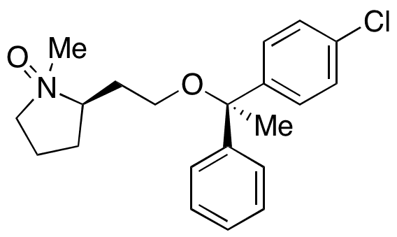 Clemastine N-Oxide - Chemical structure and product image
