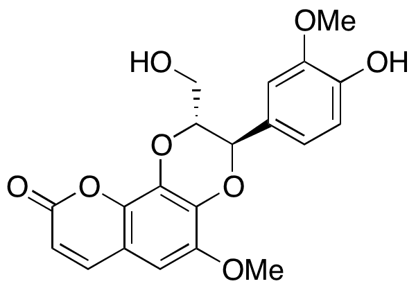 Cleomiscosin A - Chemical structure and product image