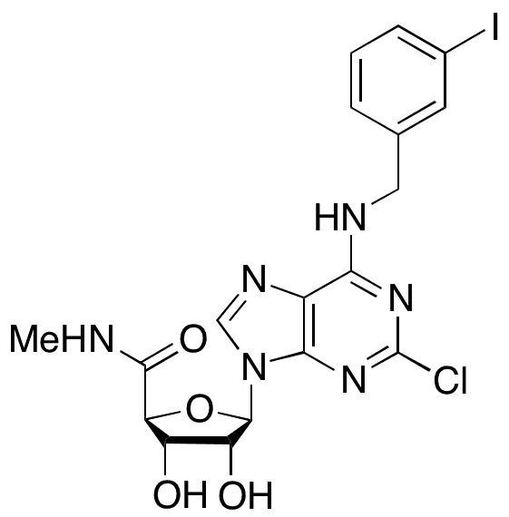 2-Cl-IB-MECA - Chemical structure and product image
