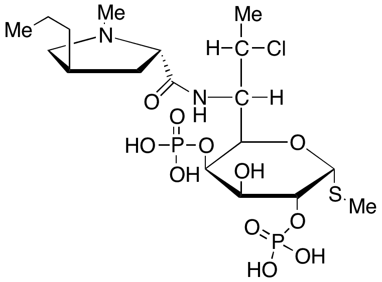 Clindamycin 2,4-Diphosphate - Chemical structure and product image
