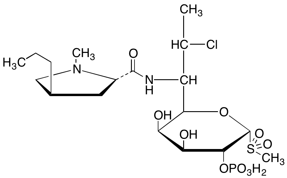 Clindamycin Phosphate Sulfone - Chemical structure and product image